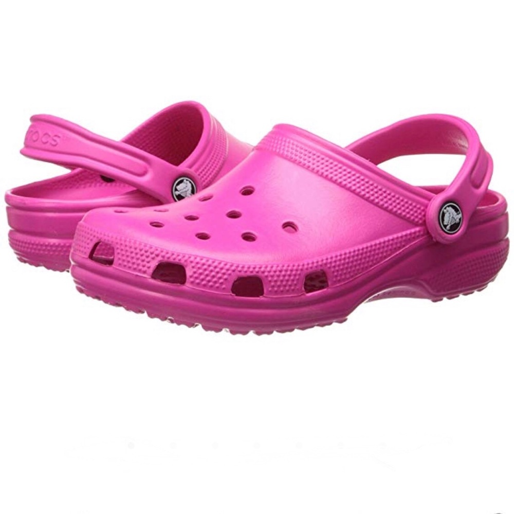 Pink Crocs 🐊! EUC
